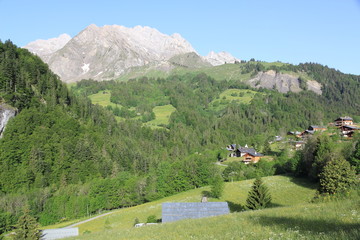 La Giettaz, village du Massif des Aravis