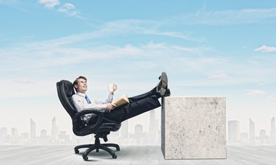 Confident businessman