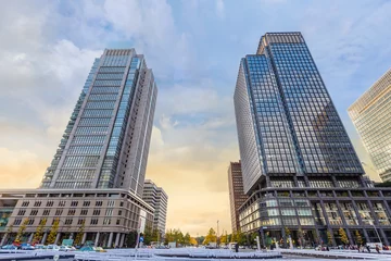 Fototapeten Marunouchi Business District  in Tokyo © coward_lion