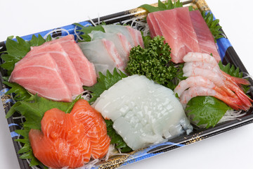 刺身の盛り合わせ