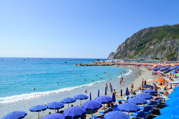 Obraz premium Village of Monterosso al Mare in Cinqueterre, Italy
