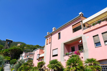 Fototapeta na wymiar Village of Monterosso al Mare in Cinqueterre, Italy