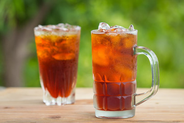 glass of ice tea