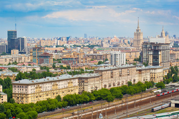 Moscow - city landscape, the historical part of the city