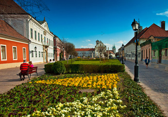 Old town of Tata, Hungary