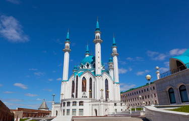 Fototapeta na wymiar Qol Sharif mosque in Kazan, Russia.