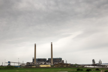 Fototapeta na wymiar Tilbury power station