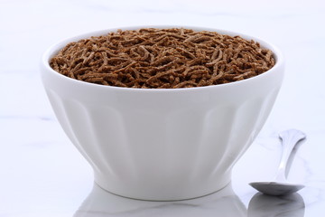 vintage bran cereal breakfast