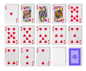 Playing cards poker casino