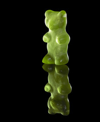 green gummy bear