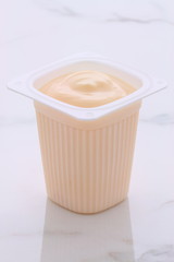 plain french style yogurt