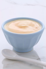 plain french style yogurt