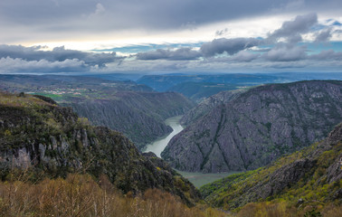 Canyon de Rio Sil in Galicia, Spain