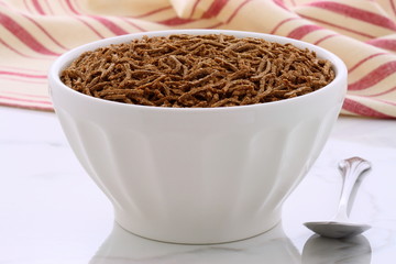 vintage bran cereal breakfast
