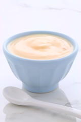 plain french style yogurt