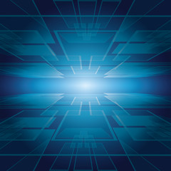 Abstract perspective background
