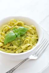 Pasta with pesto