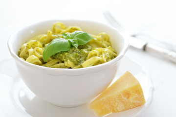Pasta with pesto