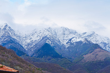 Obraz premium apuan alps
