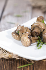 Antipasti Mushrooms