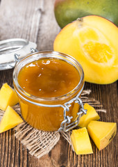 Portion of Mango Jam