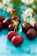 fresh cherries