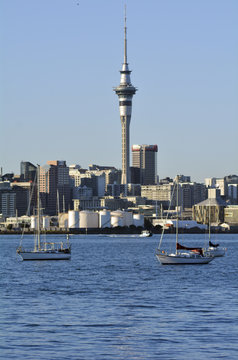 Auckland downtown skyline - New Zealand