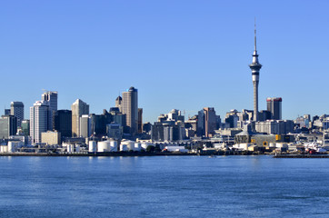 Fototapeta premium Panoramę centrum Auckland - Nowa Zelandia