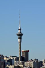 Fototapeta na wymiar Auckland Sky Tower - New Zealand