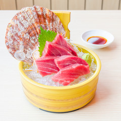 Tuna sashimi