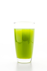 Kiwi juice glass
