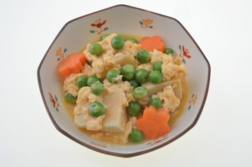 高野豆腐の玉子とじ