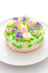 Flower cakes