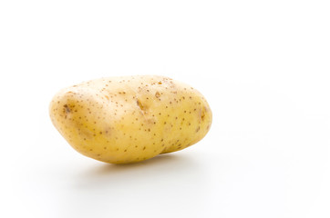 Potato isolated on white