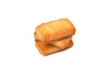 cookies on a white background