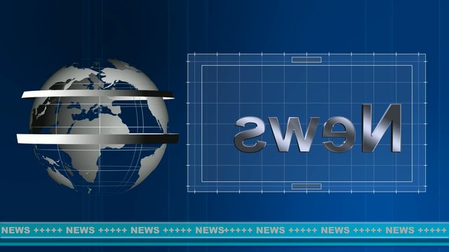 TV News trailer - loopable