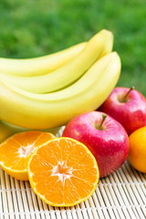 Healthy fresh fruit