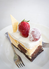 strawberry cake