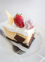 strawberry cake