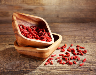 bowl of goji berries