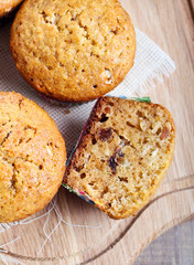 Multi grain muffins