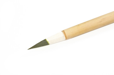 Paintbrush isolated on white background