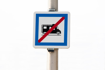 Stationnement interdit pour camping car
