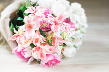 Wedding bouquet.