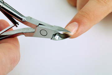 work in nail salons, nail clippers handle
