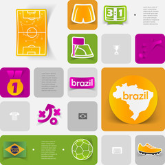 football, soccer infographic