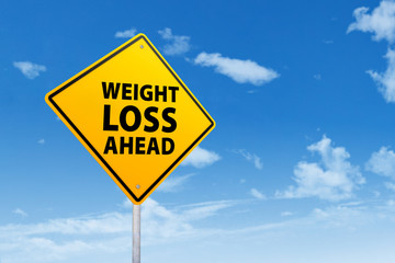 Signpost of weight loss