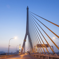 Fototapeta premium Rama VIII Bridge in the morning