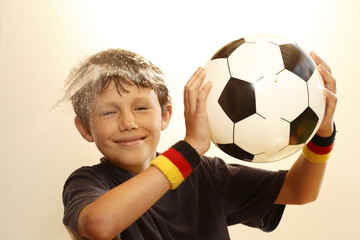 Wasser Fußball