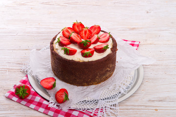 strawberry cheese cake